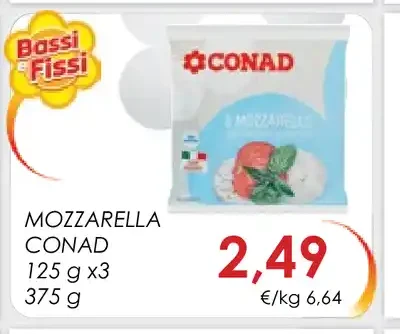 Mozzarella Conad