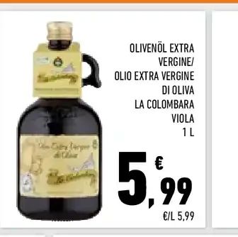 Olio extra vergine di oliva La Colombara Viola