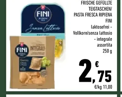 Pasta fresca ripiena Fini