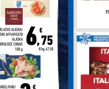 Salmone affumicato Alaska