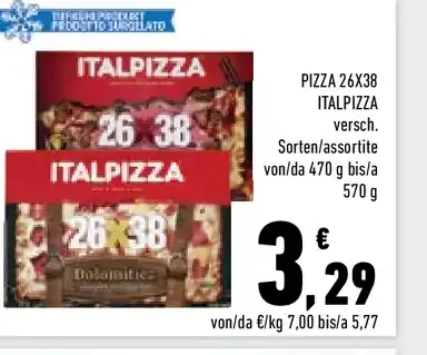 Pizza Italpizza assortita