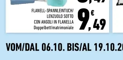 Lenzuolo sotto in flanella