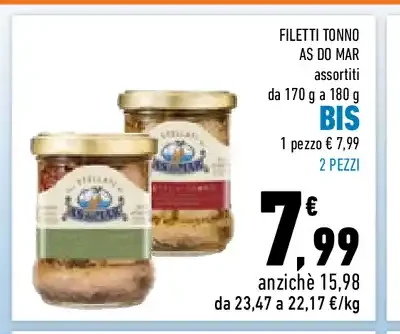 Filetti tonno AS DO MAR