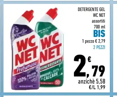 Detergente gel WC Net