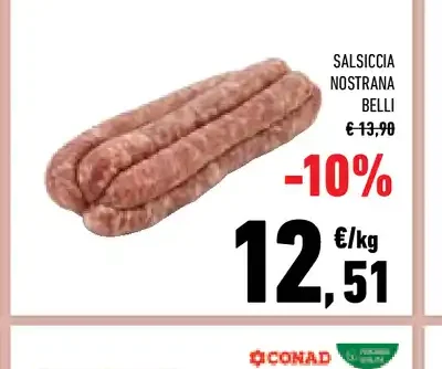 Salsiccia nostrana belli