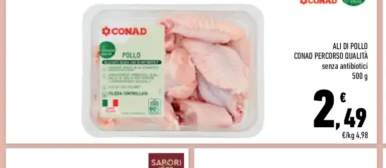 Ali di pollo