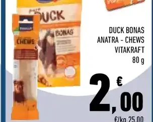 Duck Bonas Anatra Chews Vitakraft