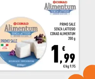 Primo sale senza lattosio