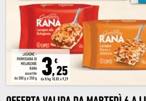 Lasagne parmigiana di melanzane
