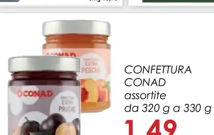 Confettura Conad assortite