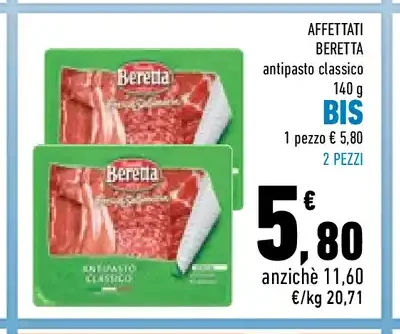 Affettati Beretta antipasto classico 140 g