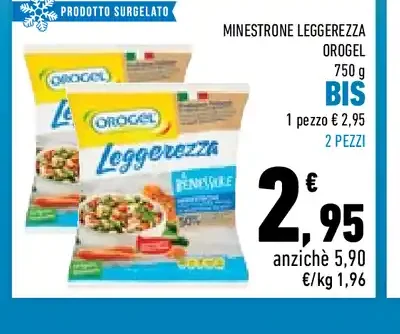 Minestrone leggerezza Orogel 750 g