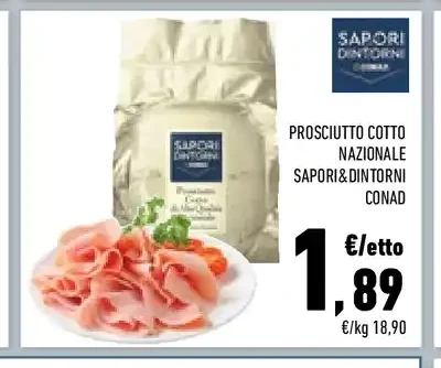 Prosciutto cotto nazionale