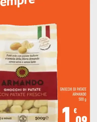 Gnocchi di patate Armando