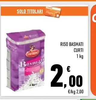 Riso basmati Curti