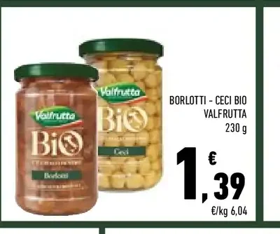 Borlotti e ceci bio