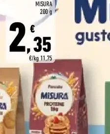 Pancake protein Misura