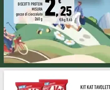 Biscotti protein Misura