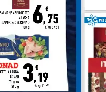 Salmone affumicato Alaska