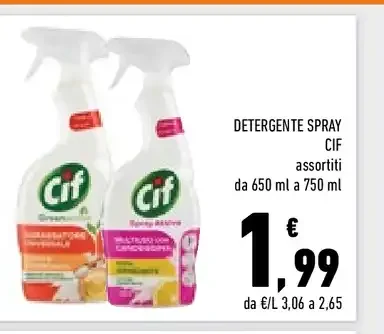 Detergente spray Cif