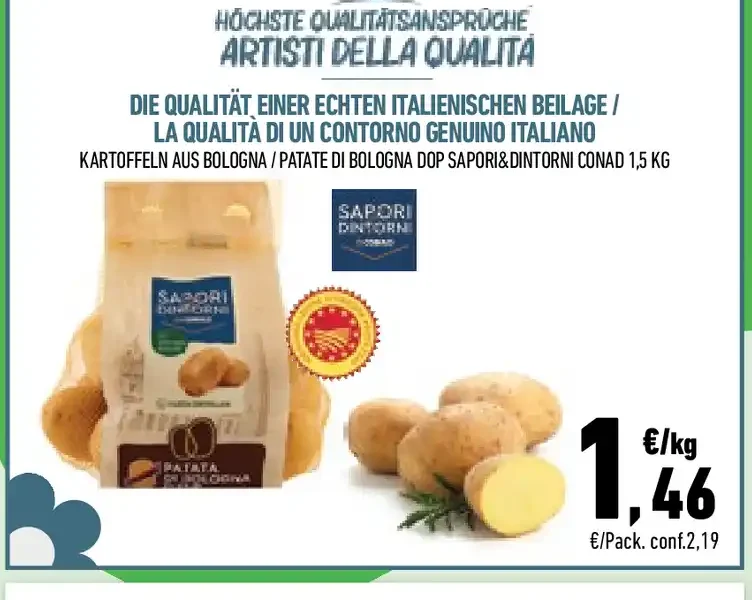 Patate di Bologna DOP
