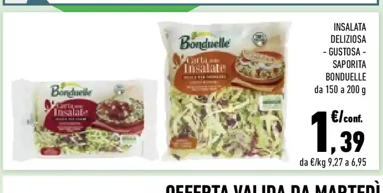 Insalata Deliziosa-Gustosa-Saporita Bonduelle