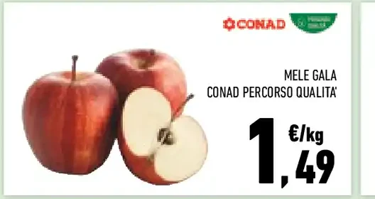 Mele Gala Conad Percorso Qualità