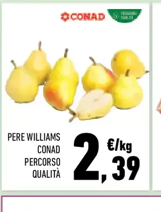 Pere Williams Conad Percorso Qualità
