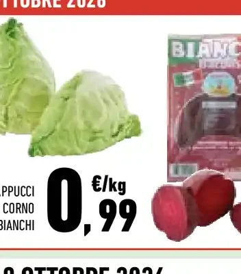 Cappucci corno bianchi
