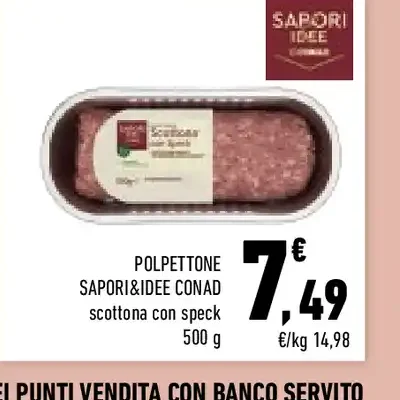 Polpettone Sapori&Idee Conad