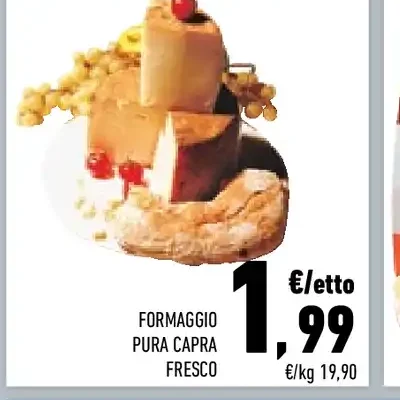Formaggio pura capra fresco