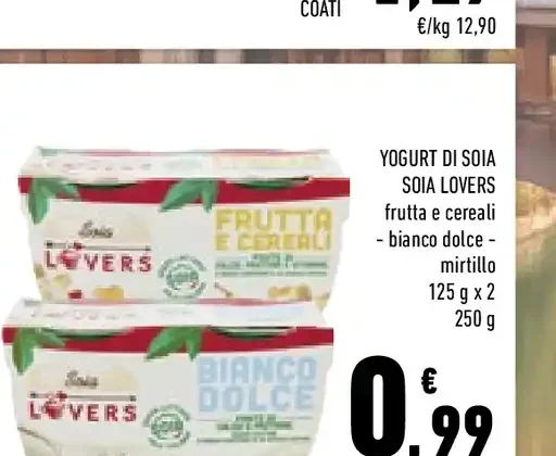 Yogurt di soia Soia Lovers