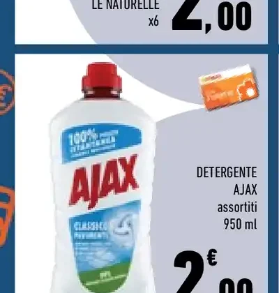 Detergente Ajax assortiti