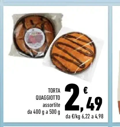 Torta Quaggiotto assortite