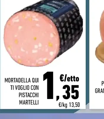 Mortadella Quilivioglio con pistacchi Martelli