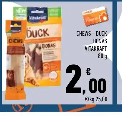Chews Duck Bonas