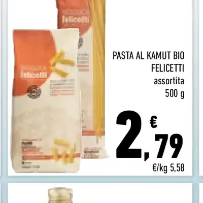 Pasta al Kamut bio Felicetti