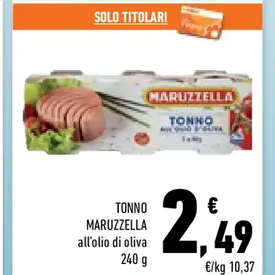 Tonno mozzarella Maruzzella