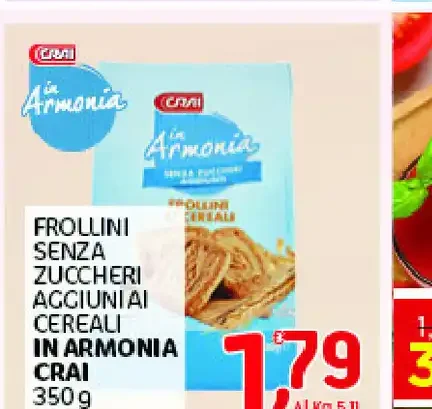 Frollini senza zuccheri aggiunti