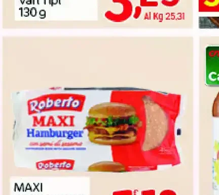 Maxi hamburger