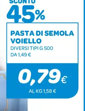 Pasta di semola Voiello