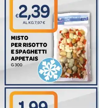 Misto per risotto e spaghetti Appetais
