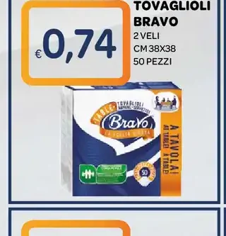 Tovaglioli Bravo