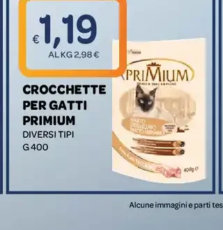 Crocchette per gatti Premium