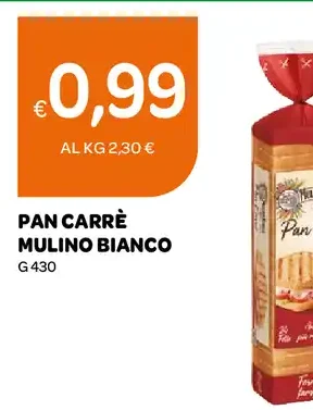 Pan Carrè Mulino Bianco