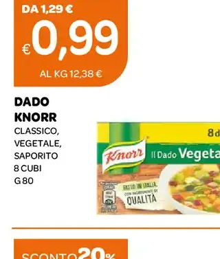 Dado Knorr classico vegetale