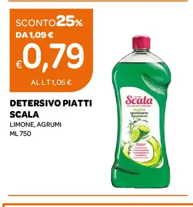 Detersivo piatti Scala