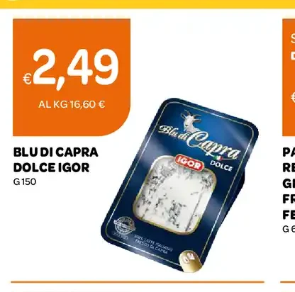 Blu di capra dolce Igor