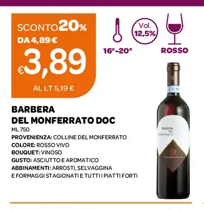 Barbera del Monferrato DOC