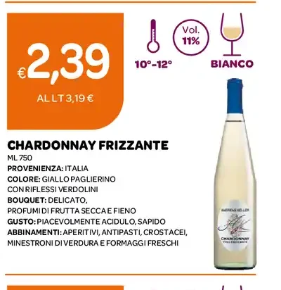Chardonnay frizzante